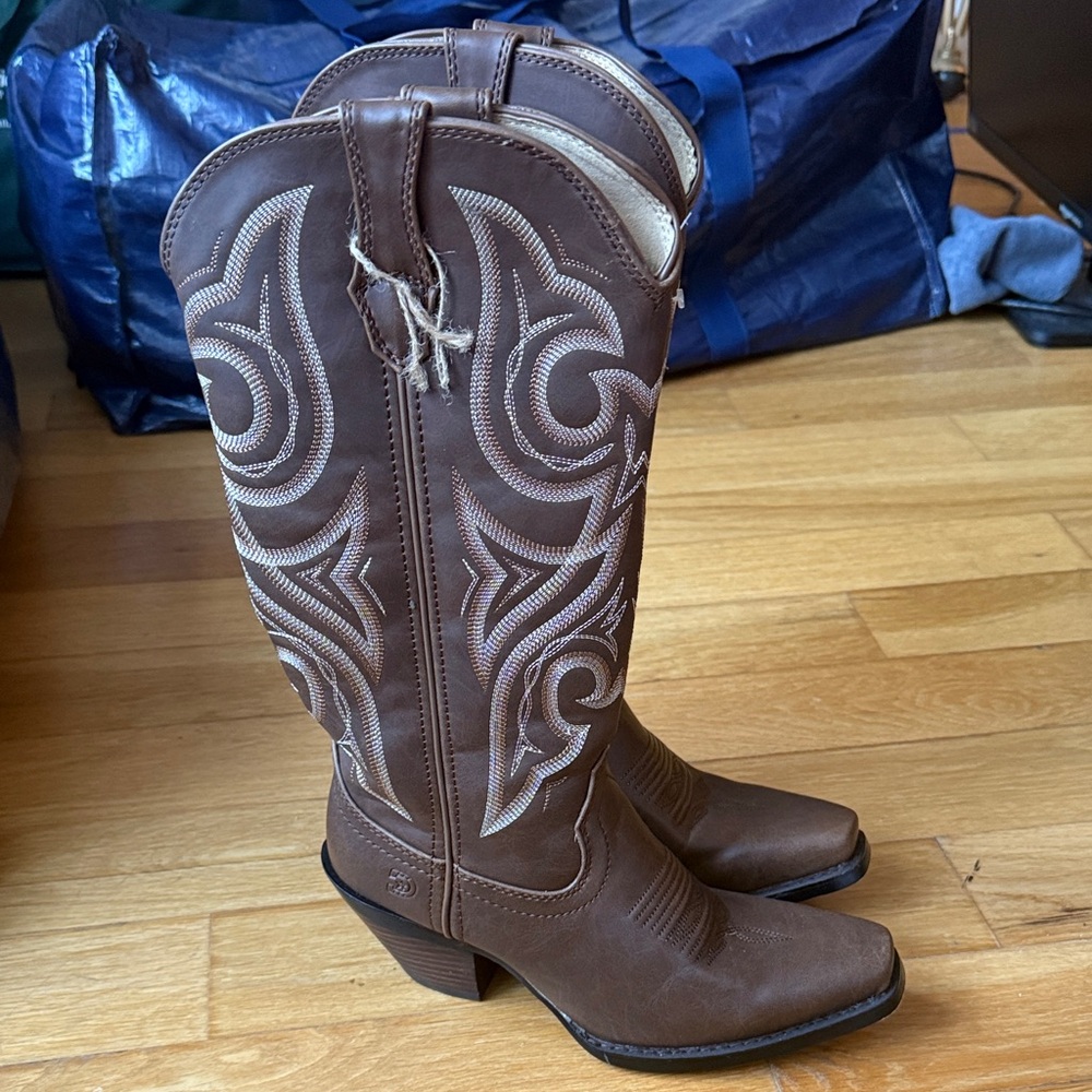 Durango Brown Western Cowboy Boots